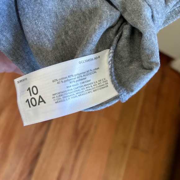 NWOT Carter's Kids Gray Monster Truck T-Shirt, Size 10 - Picture 4 of 5